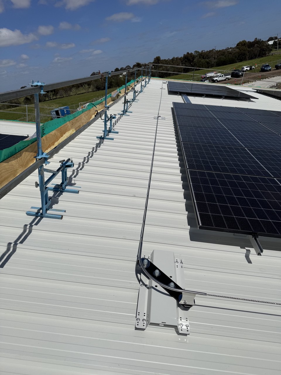 Height safety installation at Point Cook Police Station new build